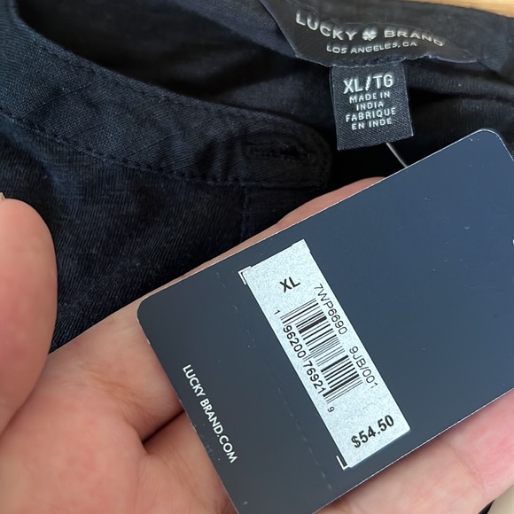 Lucky Brand Black Top - Picture 11 of 17